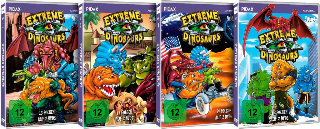 Extreme Dinosaurs (1997) - The Complete Collection ( 8 DVD Set )
