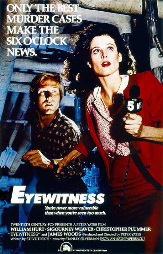 Eyewitness (1981) - Sigourney Weaver  DVD