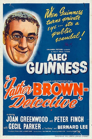 Father Brown AKA The Detective (1954) - Alec Guinness  Colorized Version DVD