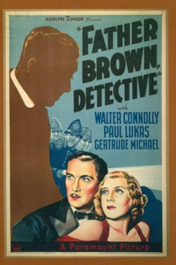Father Brown Detective (1934) - Walter Connolly  DVD