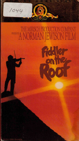 Fiddler On The Roof (1971) - Topol  (2 VHS Set)