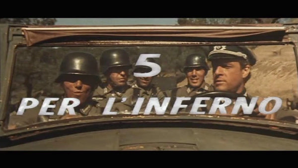 Five For Hell - 5 per l´inferno (1969) - Klaus Kinski  DVD