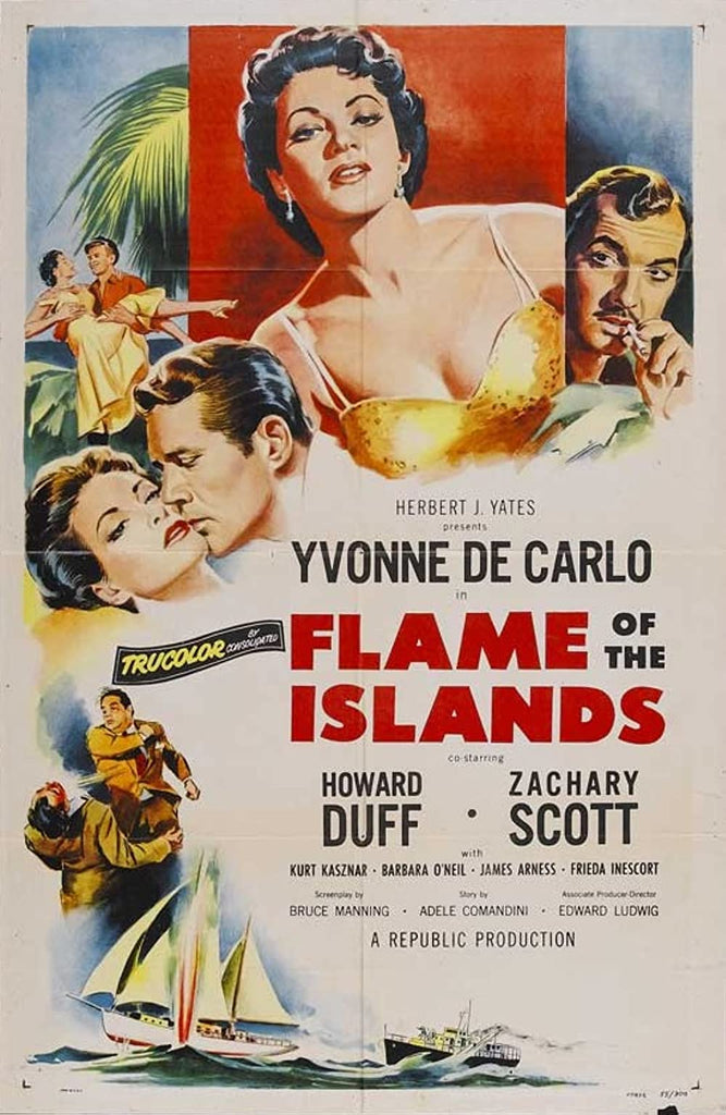 Flame Of The Islands (1955) - Yvonne De Carlo  DVD