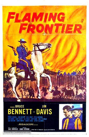 Flaming Frontier (1958) - Bruce Bennett  DVD