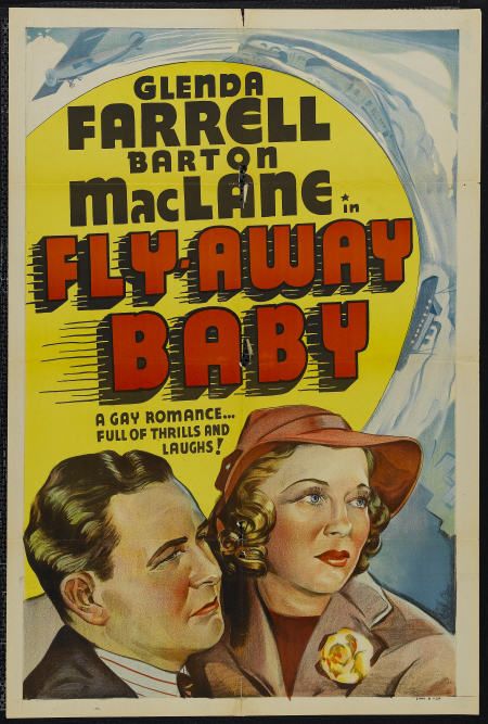 Torchy Blane : Fly Away Baby (1937) - Glenda Farrell  DVD