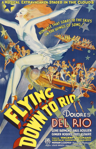 Flying Down To Rio (1933) - Fred Astaire  Colorized Version  DVD
