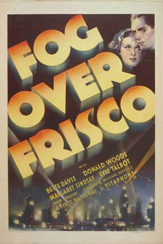 Fog Over Frisco (1934) - Bette Davis  DVD  Colorized Version