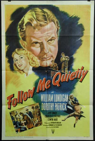 Follow Me Quietly (1949) - William Lundigan  DVD