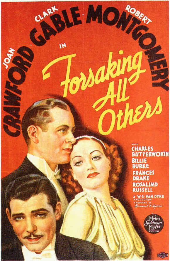 Forsaking All Others (1934) -  Robert Montgomery  DVD
