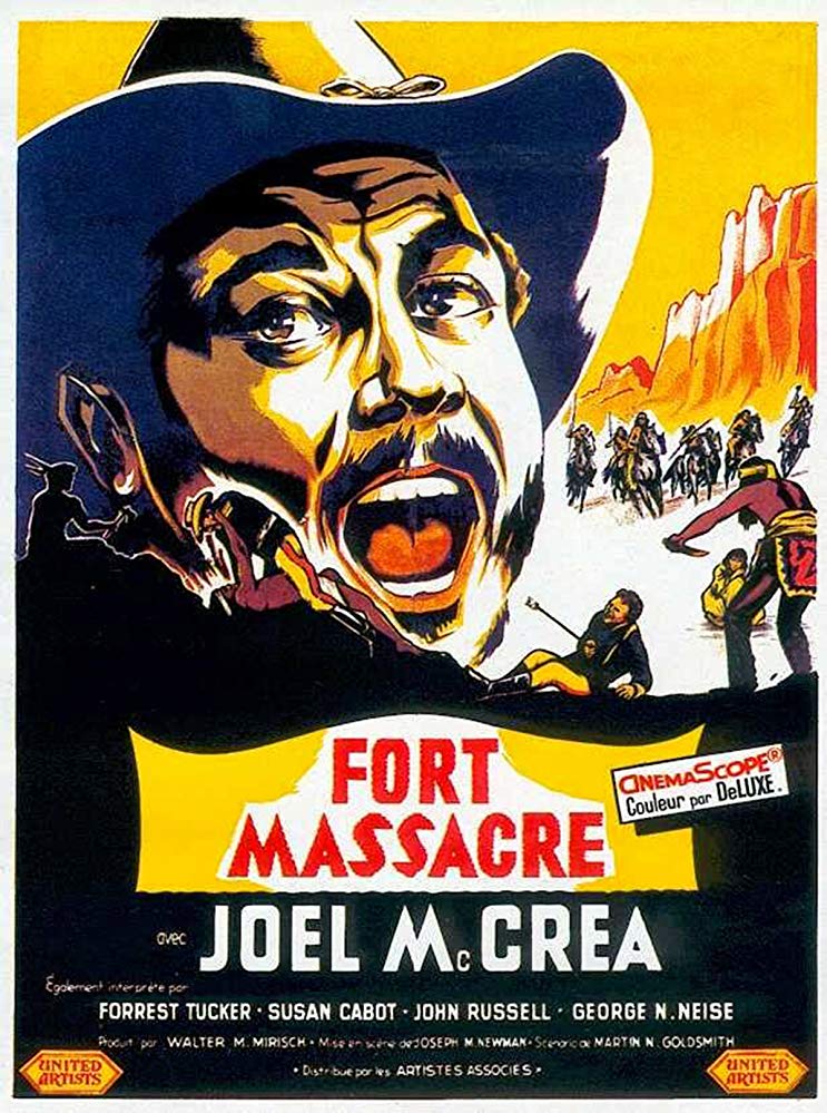 Fort Massacre (1958) - Joel McCrea  DVD