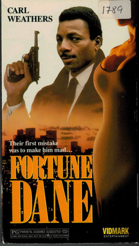 Fortune Dane (1986) - Carl Weathers  VHS