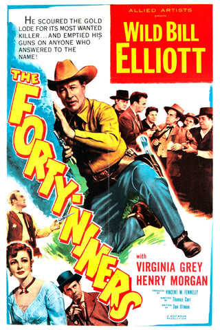 The Forty-Niners (1954) - Bill Elliott  DVD