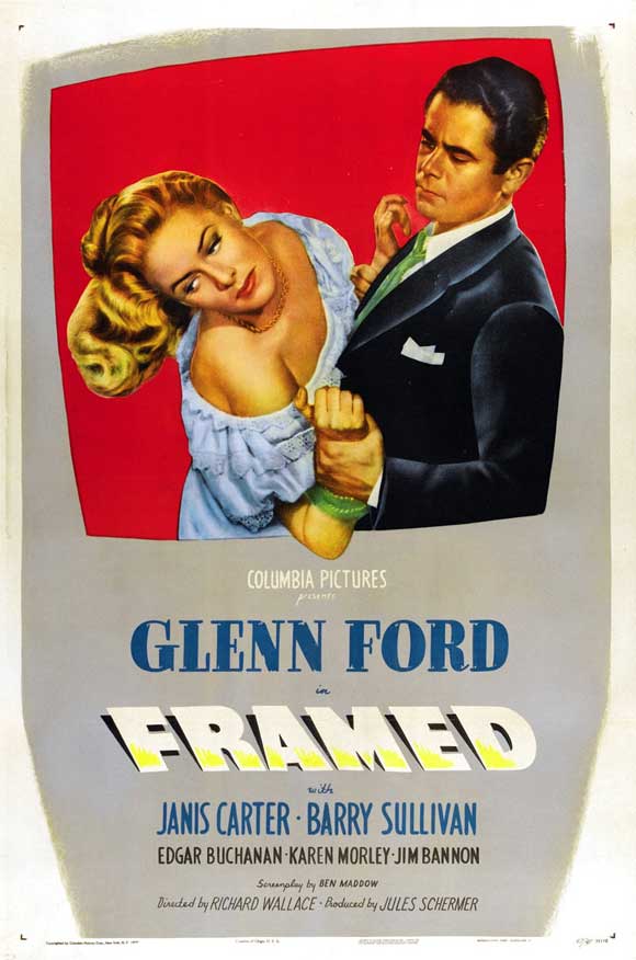 Framed (1947) - Glenn Ford  DVD