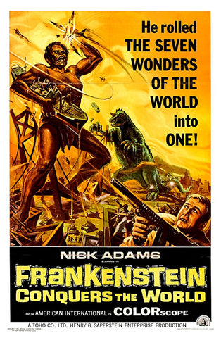Frankenstein Conquers The World (1965) - Ishiro Honda  DVD