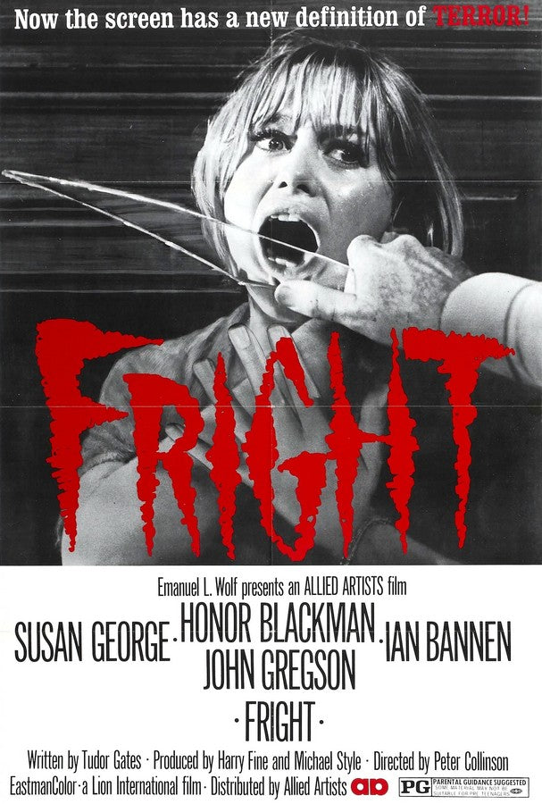 Fright (1971) - Honor Blackman  DVD