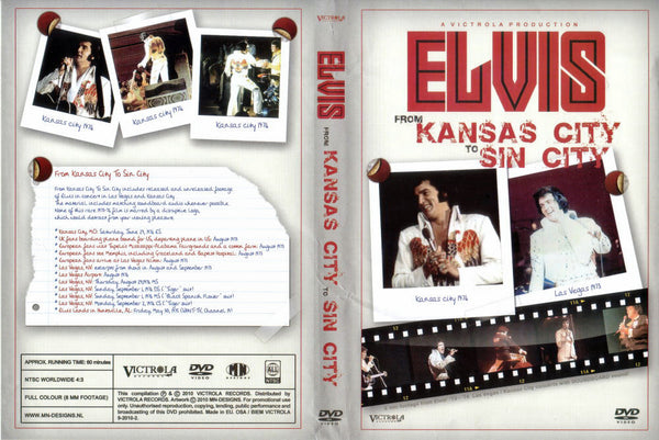Elvis - From Kansas City To Sin City  DVD