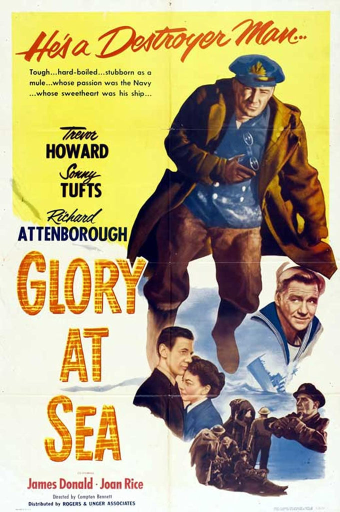 Gift Horse AKA Glory At Sea (1952) - Trevor Howard  DVD  Colorized Version