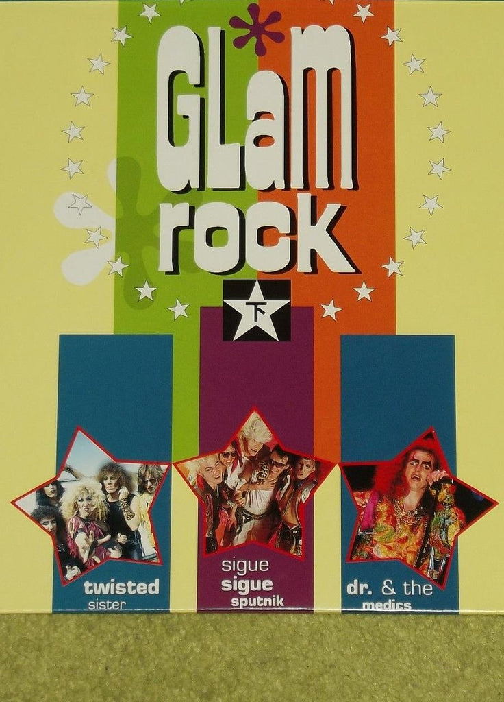 Glam Rock : Vol. 2 ( T-Rex/The Sweet/Twisted Sister/Gary Glitter )  DVD