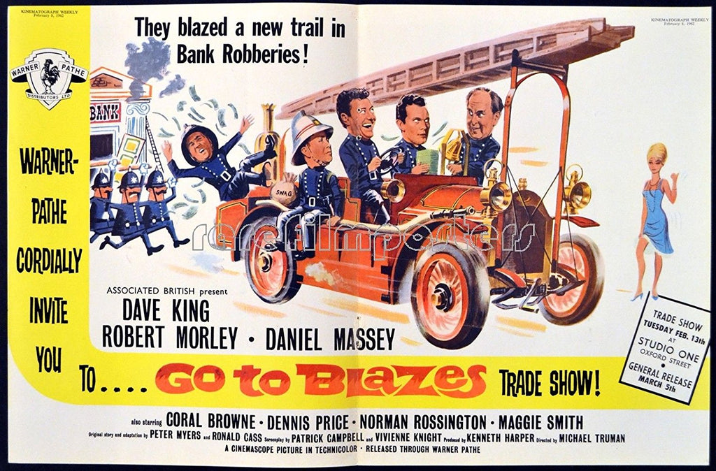 Go To Blazes (1962) - Dave King  DVD