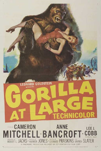 Gorilla At Large (1954) - Cameron Mitchell  DVD