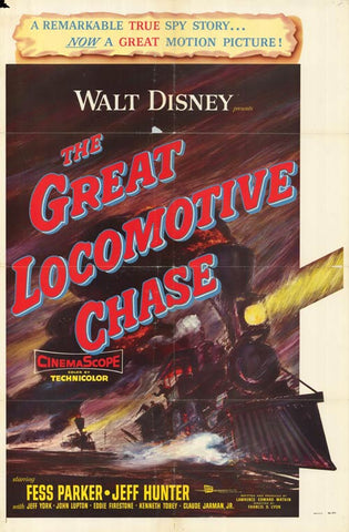 The Great Locomotive Chase (1956) - Fess Parker  DVD