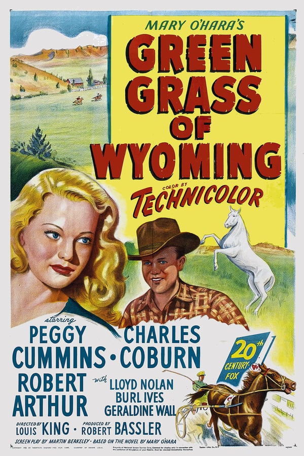 Green Green Grass Of Wyoming (1948) - Peggy Cummins  DVD