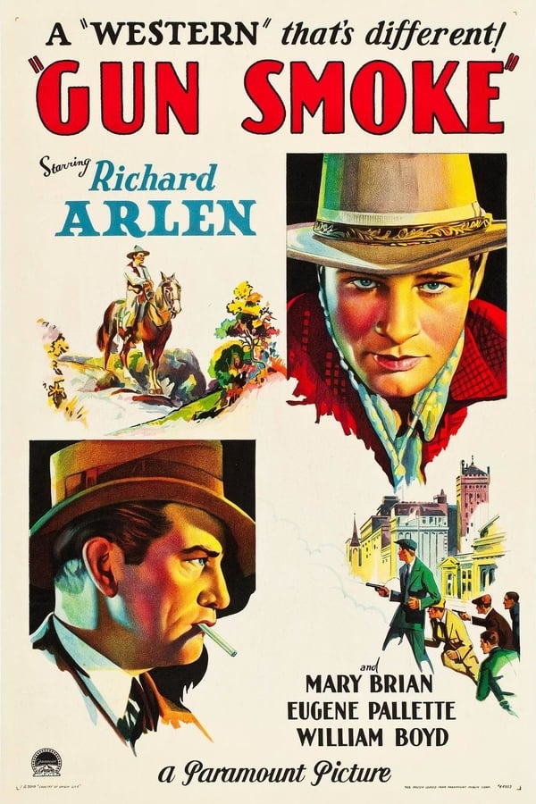 Gun Smoke (1931) - Richard Arlen  DVD