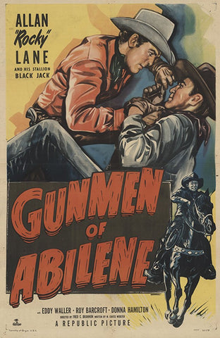 Gunmen Of Abilene (1950) - Allan Lane  DVD