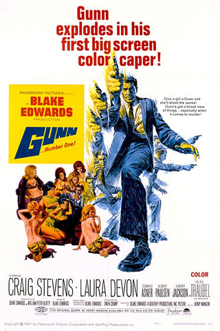 Gunn (1967) - Craig Stevens  DVD
