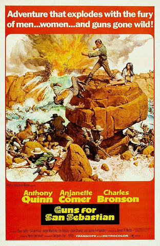 Guns For San Sebastian (1968) - Charles Bronson  DVD