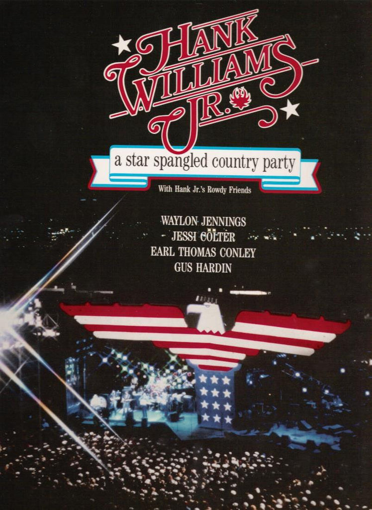 Hank Williams Jr. : A Star Spangled Country Party   DVD