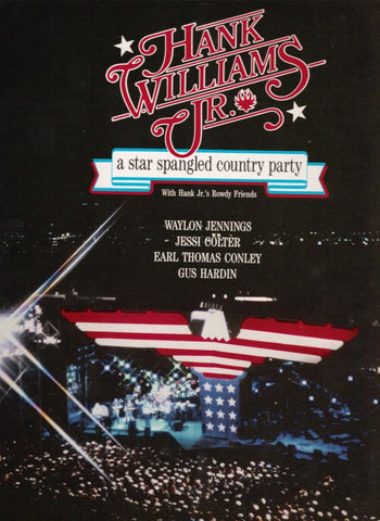 Hank Williams Jr. : A Star Spangled Country Party   DVD