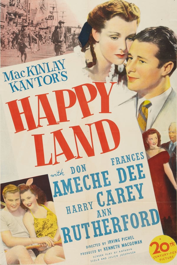 Happy Land (1943) - Don Ameche  DVD