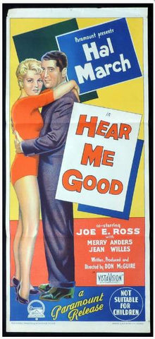 Hear Me Good (1957) - Hal March  DVD