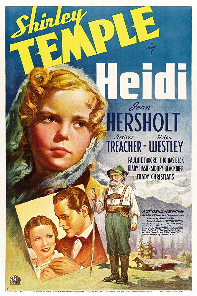 Heidi (1937) - Shirley Temple Color Version  DVD