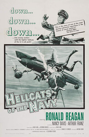 Hellcats Of The Navy (1957) - Ronald Reagan  DVD