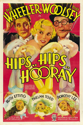 Hips, Hips Hooray ! (1934) - Wheeler & Woolsey  DVD