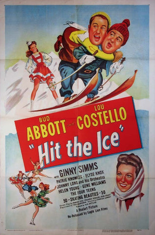 Hit The Ice (1943) - Abbott & Costello  DVD  Colorized Version