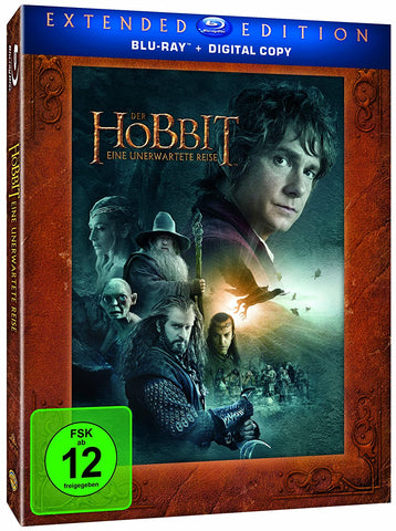 The Hobbit : An Unexpected Journey - Extended Edition (2012)  3 Blu-ray Set