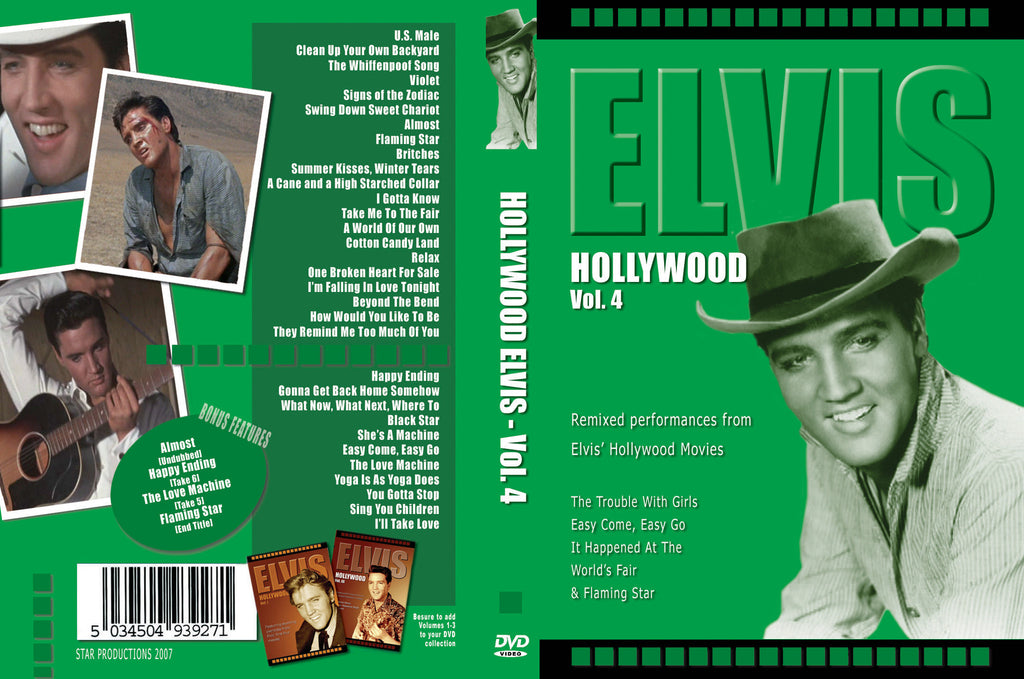 Elvis - Hollywood  Vol. 4  DVD