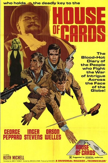 House Of Cards (1968) - George Peppard  DVD