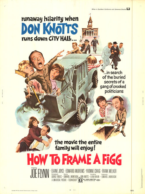 How To Frame A Figg (1971) - Don Knotts  DVD