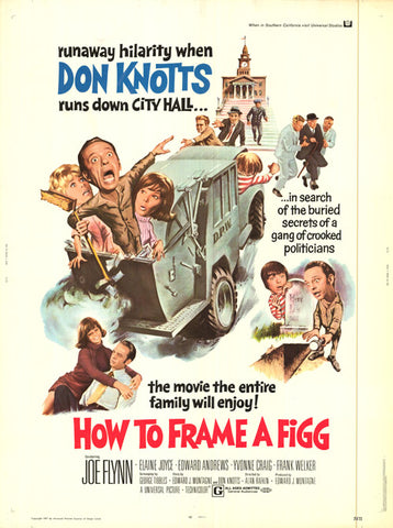 How To Frame A Figg (1971) - Don Knotts  DVD