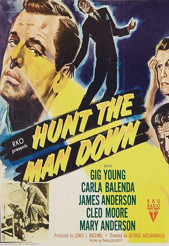 Hunt The Man Down (1950) - Gig Young  Colorized Version  DVD