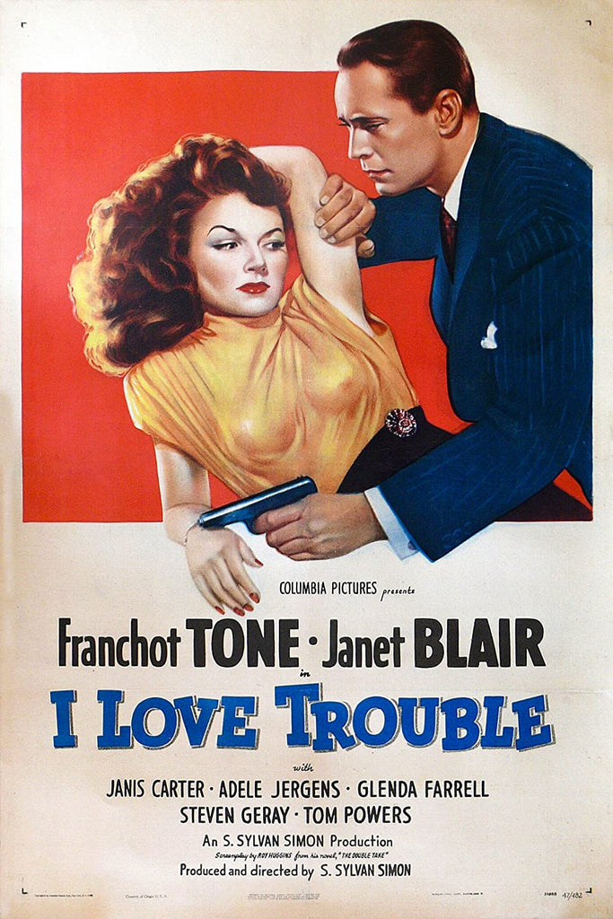 I Love Trouble (1948) - Franchot Tone  DVD