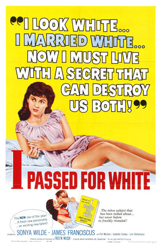 I Passed For White (1960) - Sonya Wilde  Colorized Version  DVD