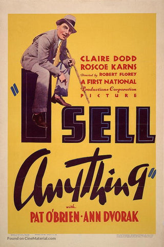 I Sell Anything (1934) - Pat O´Brien  DVD