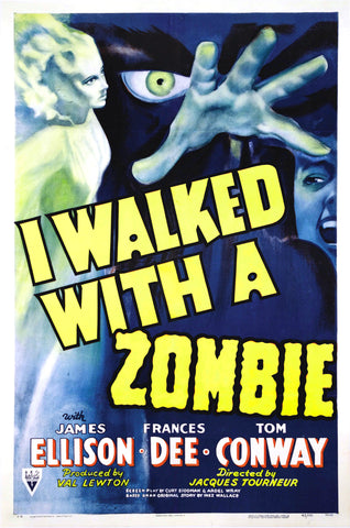 I Walked With A Zombie (1943) - Frances Dee  DVD  Colorized Version