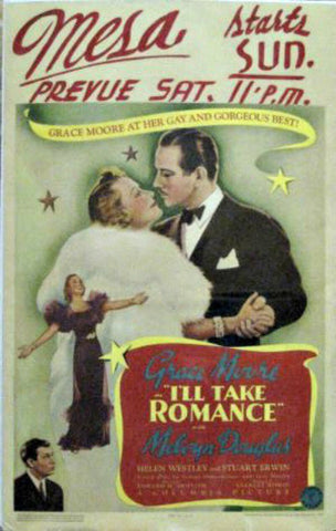 I´ll Take Romance (1937) - Melvyn Douglas  DVD