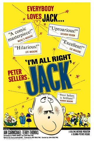 I´m All Right Jack (1959) - Peter Sellers    Colorized Version  DVD
